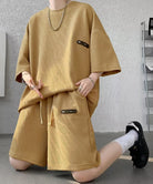 メンズ 半袖tシャツ ハーフパンツセット