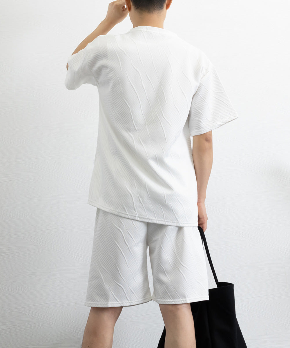 メンズ 半袖tシャツ ハーフパンツセット 詳細画像16
