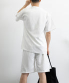 メンズ 半袖tシャツ ハーフパンツセット