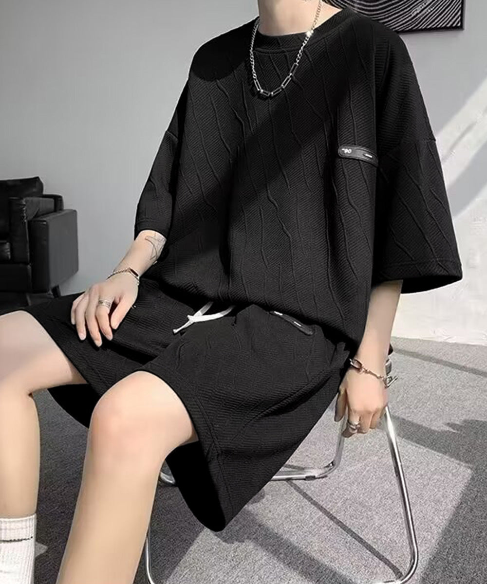 メンズ 半袖tシャツ ハーフパンツセット 詳細画像5