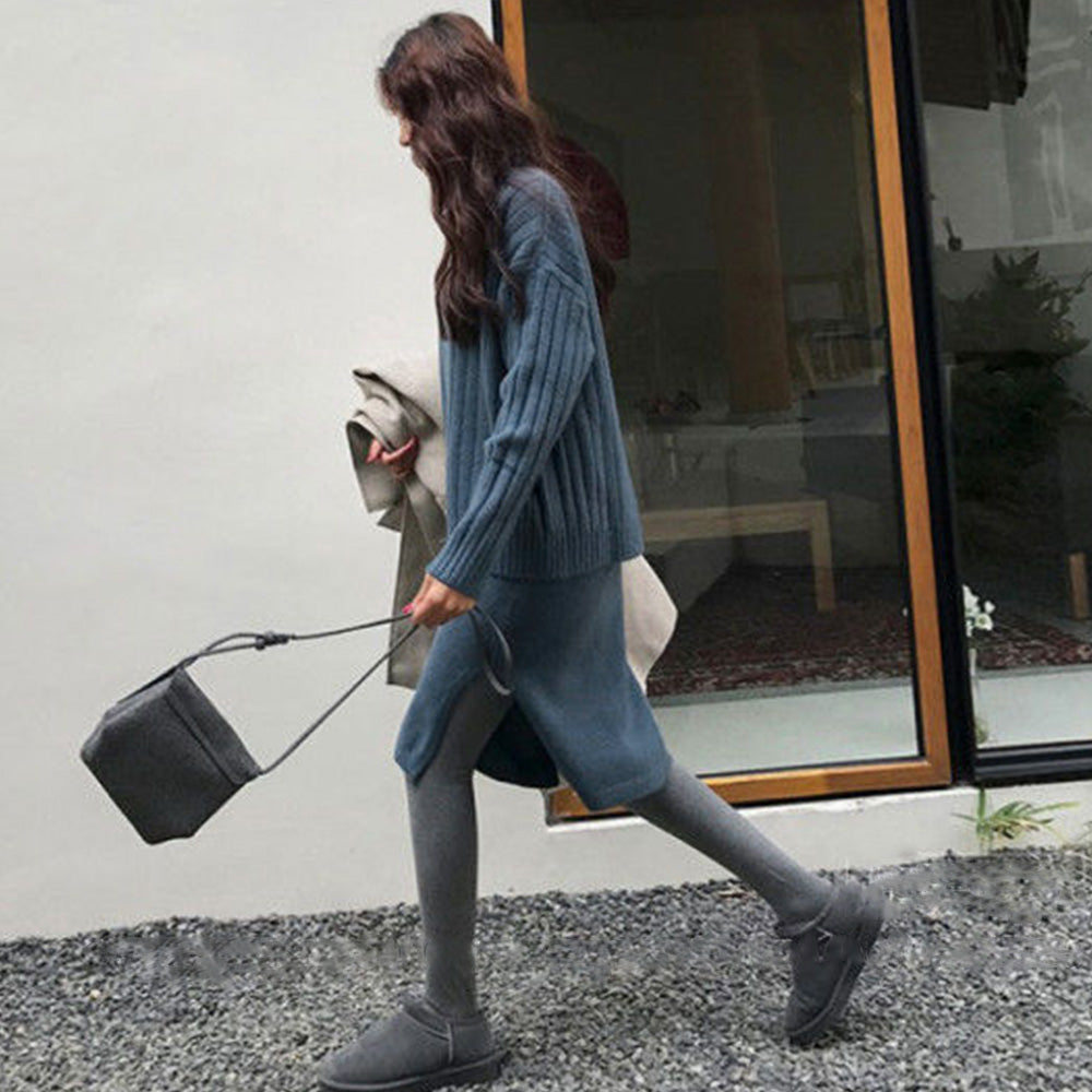 韓国風 ニット セットアップ レディース 詳細画像7