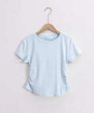 サイドギャザーtシャツ 半袖トップス夏服 詳細画像22