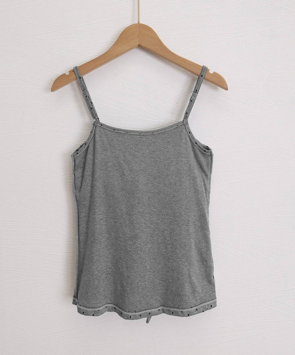 ドット柄キャミソール カップ付き 夏服 詳細画像16