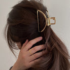 ヘアクリップ ゴールド バンスクリップ ゴールドC