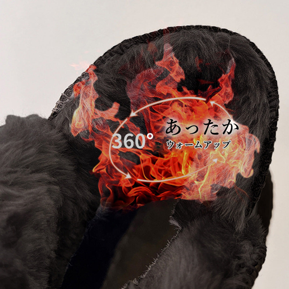 ムートンブーツ 裏起毛 ショートブーツ 詳細画像4