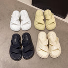 厚底サンダル レディースフラットサンダル