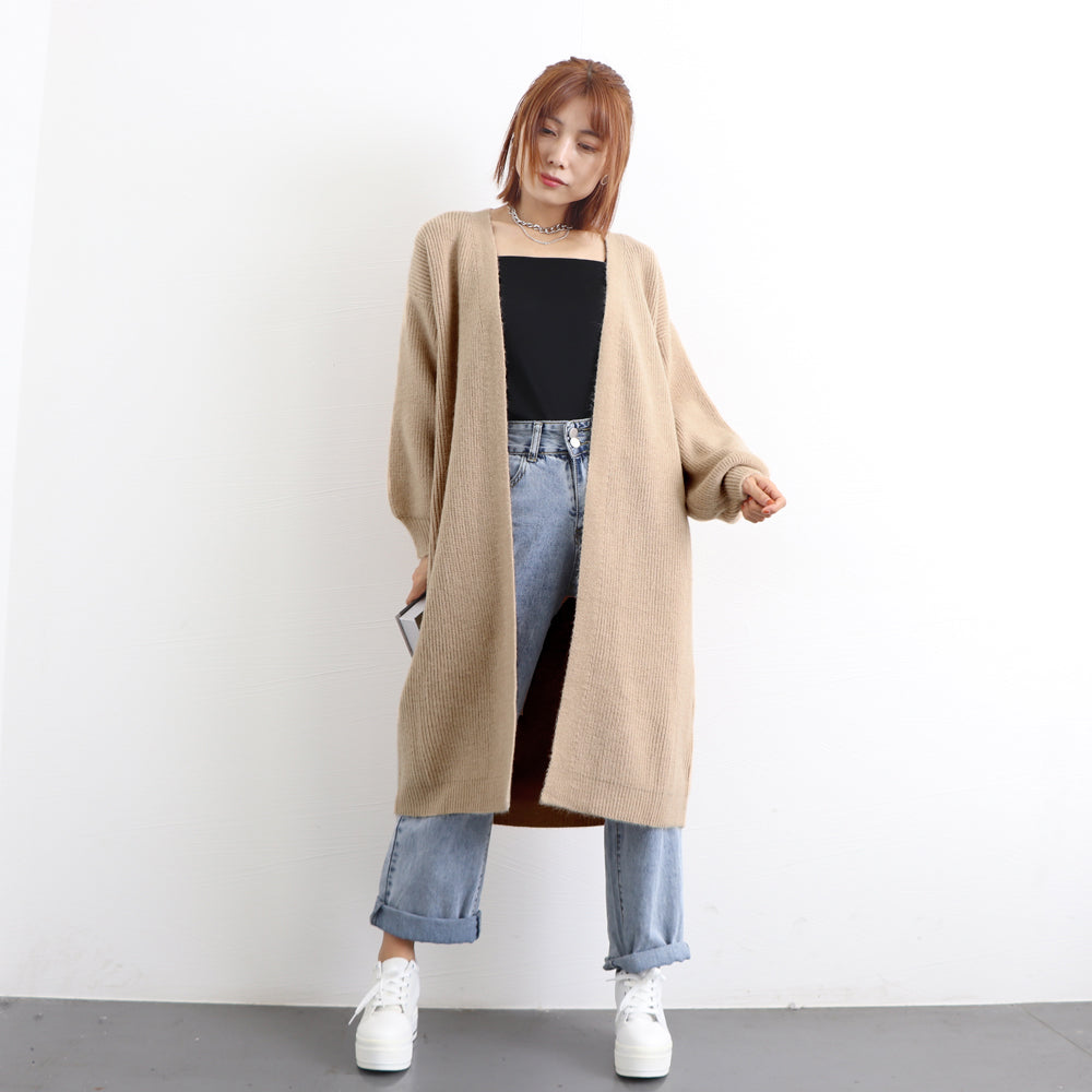 ニットカーディガン レディース 秋 韓国 詳細画像14
