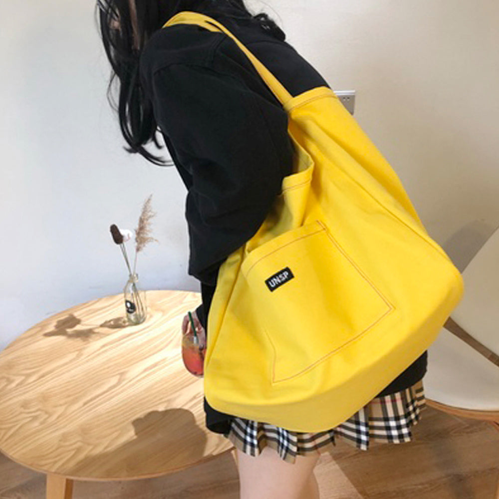 大収納 底板付き 肩掛けカバン 詳細画像23