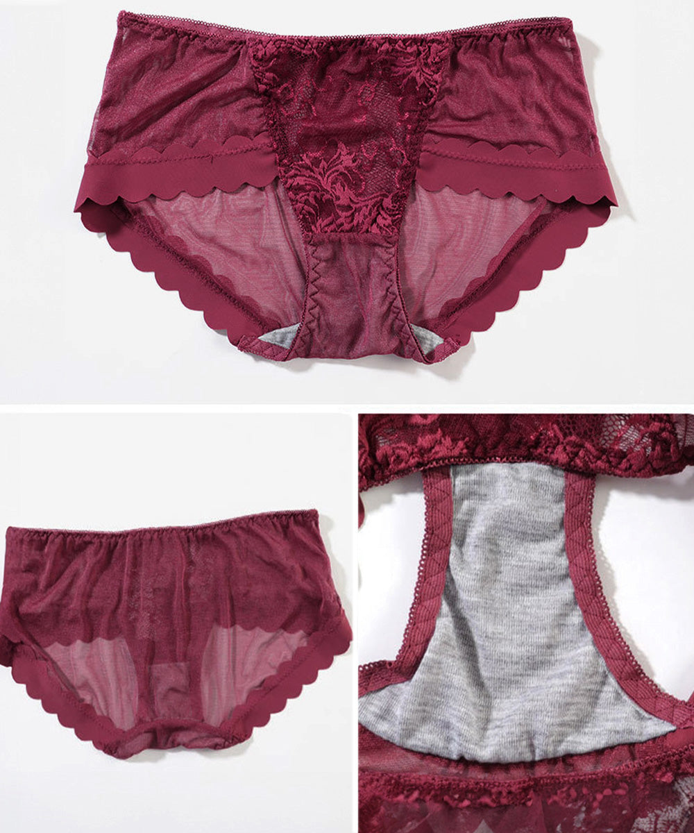 小胸ブラジャーショーツセットノンワイヤー