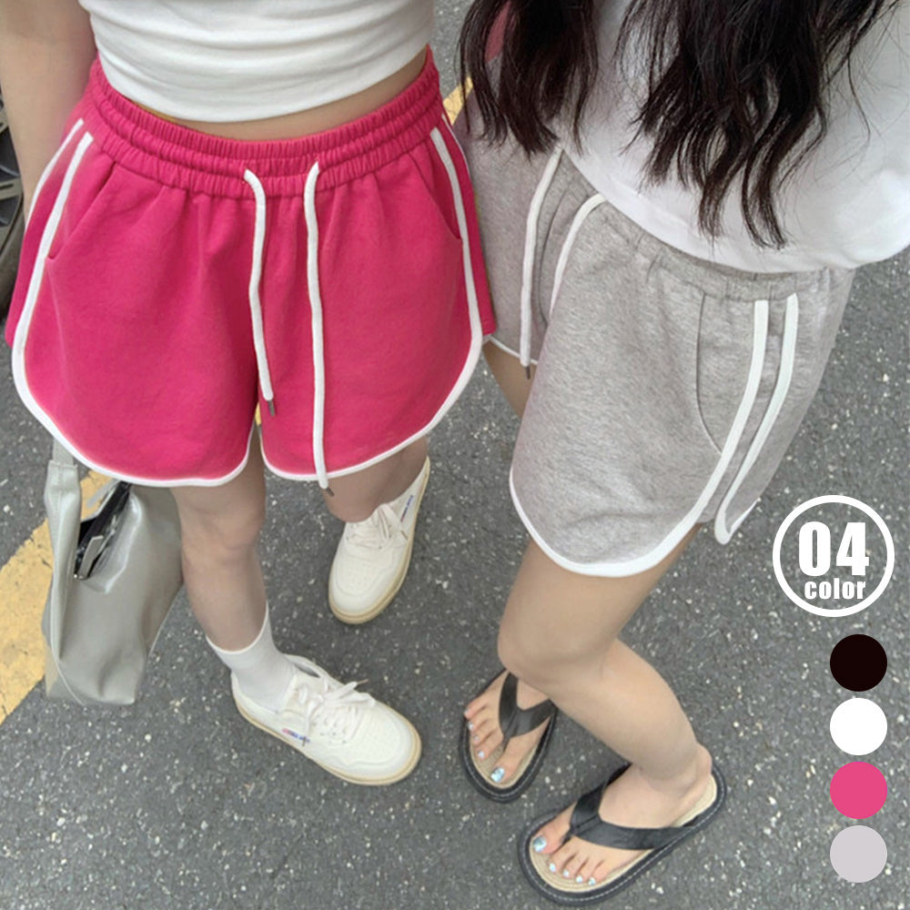 韓国ショートパンツ レディース スポーツ