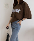 ロングtシャツ ビッグシルエットTシャツ