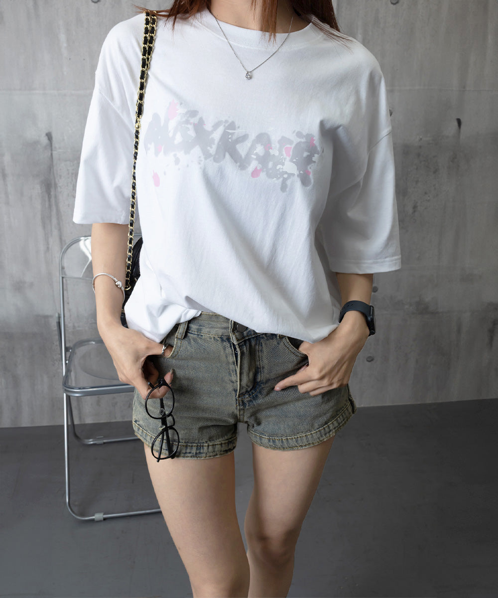 ロングtシャツ ビッグシルエットTシャツ