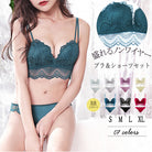 レース ブラジャーショーツセット 女性