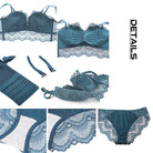 レース ブラジャーショーツセット 女性