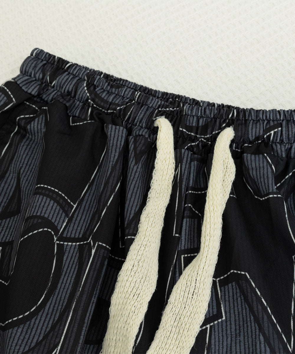 ロゴパンツ メンズ ワイドパンツ 韓国風 詳細画像21