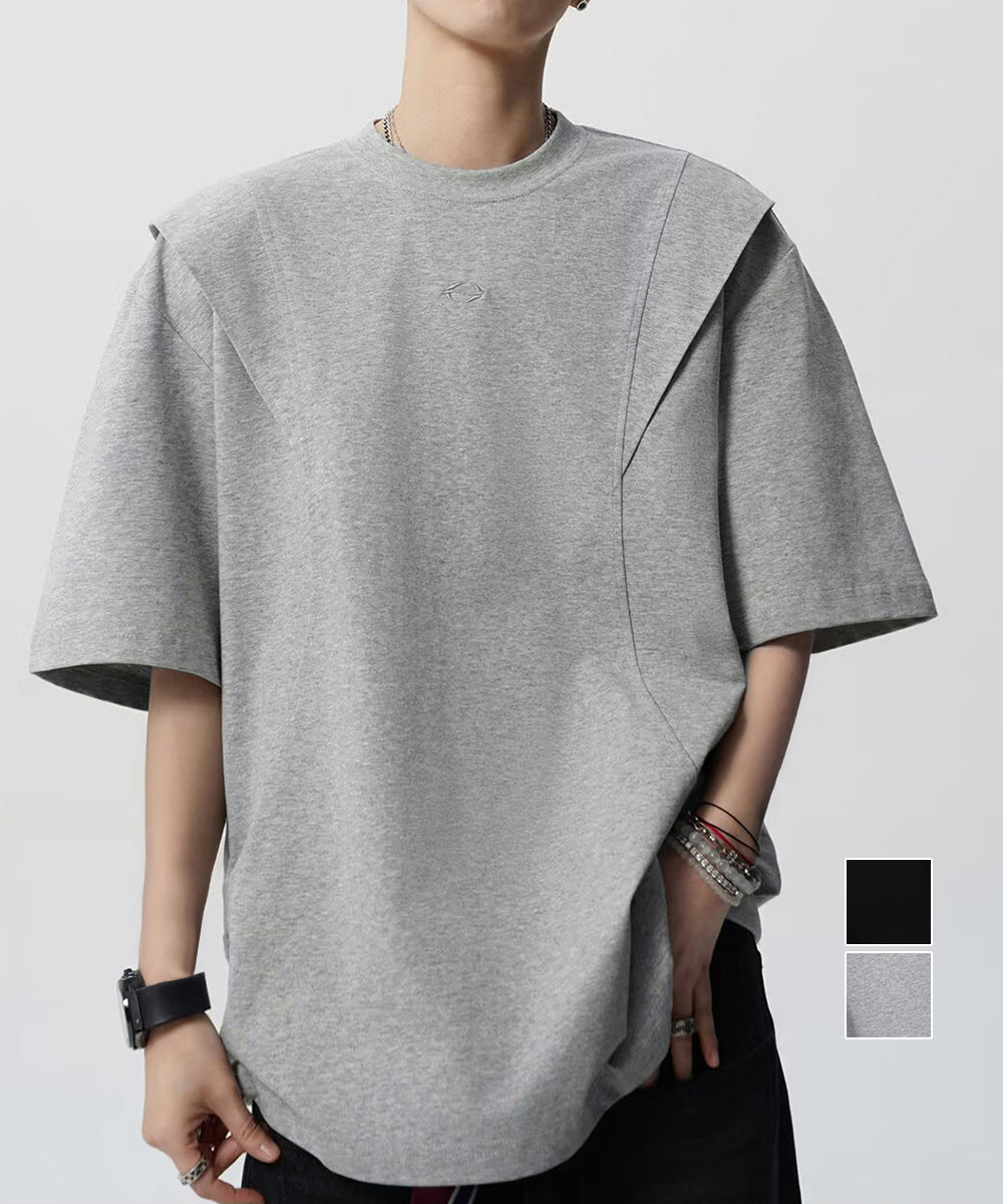 半袖 ワンポイントtシャツ メンズ 夏服 詳細画像1
