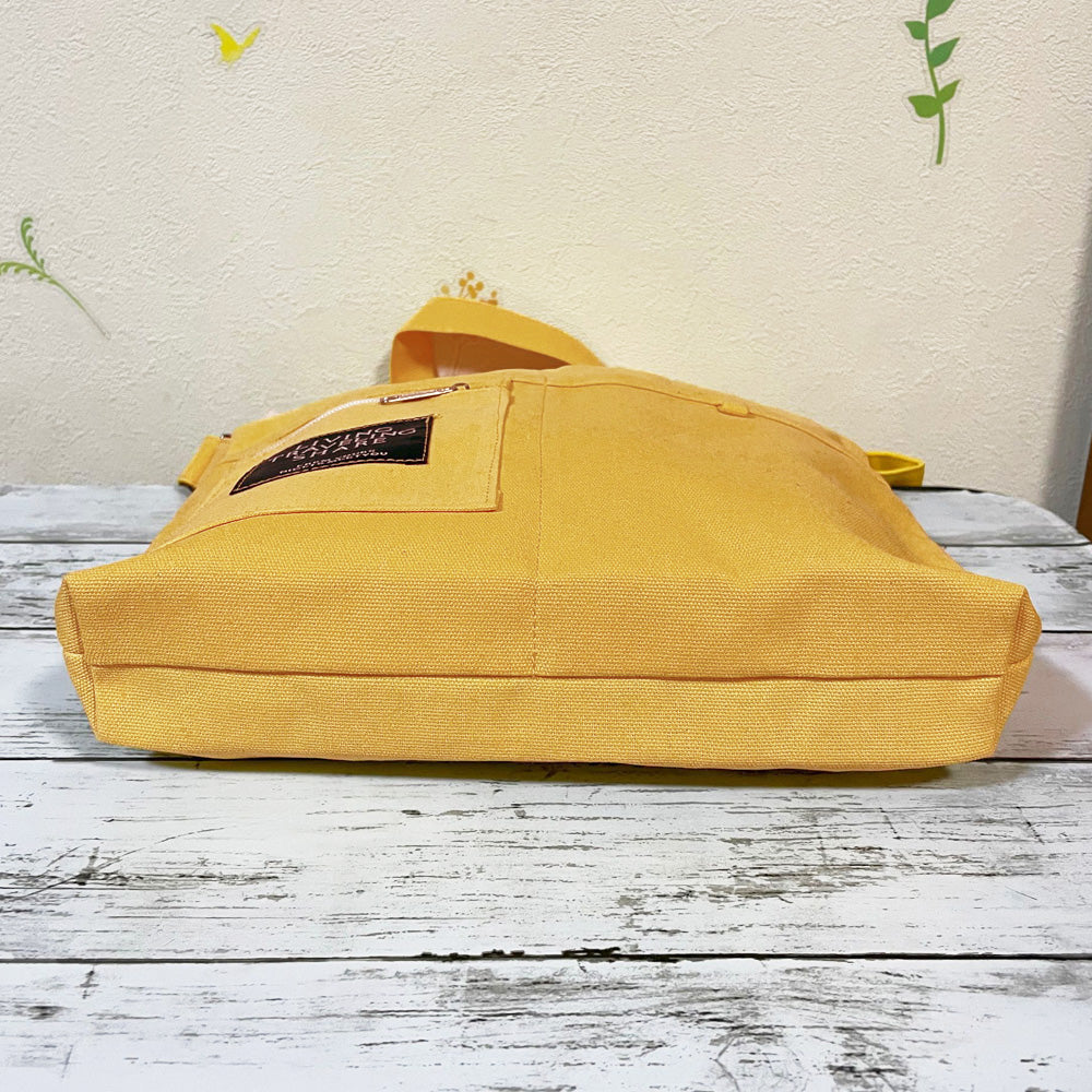 キャンバス トートバッグ 2way 軽量 詳細画像15