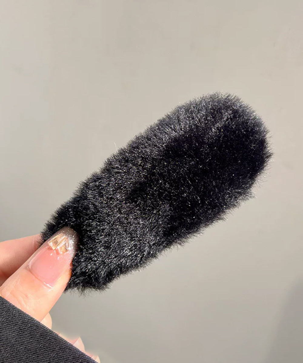 フェイクファー ボリューム ヘアクリップ 詳細画像3