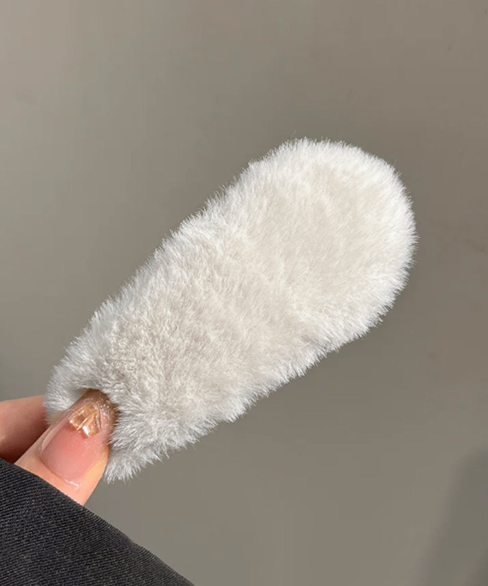 フェイクファー ボリューム ヘアクリップ 詳細画像4