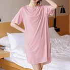 Tシャツワンピース ルームウェア ワンピ 薄ピンク
