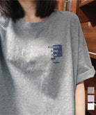 Tシャツ英文字 ロゴプリント半袖Tシャツ 詳細画像1