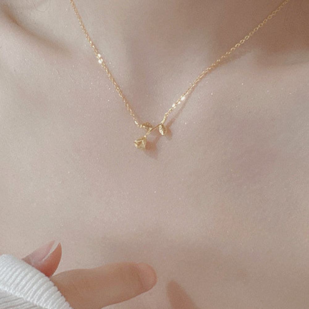 ネックレス バラモチーフ アクセサリー 詳細画像2