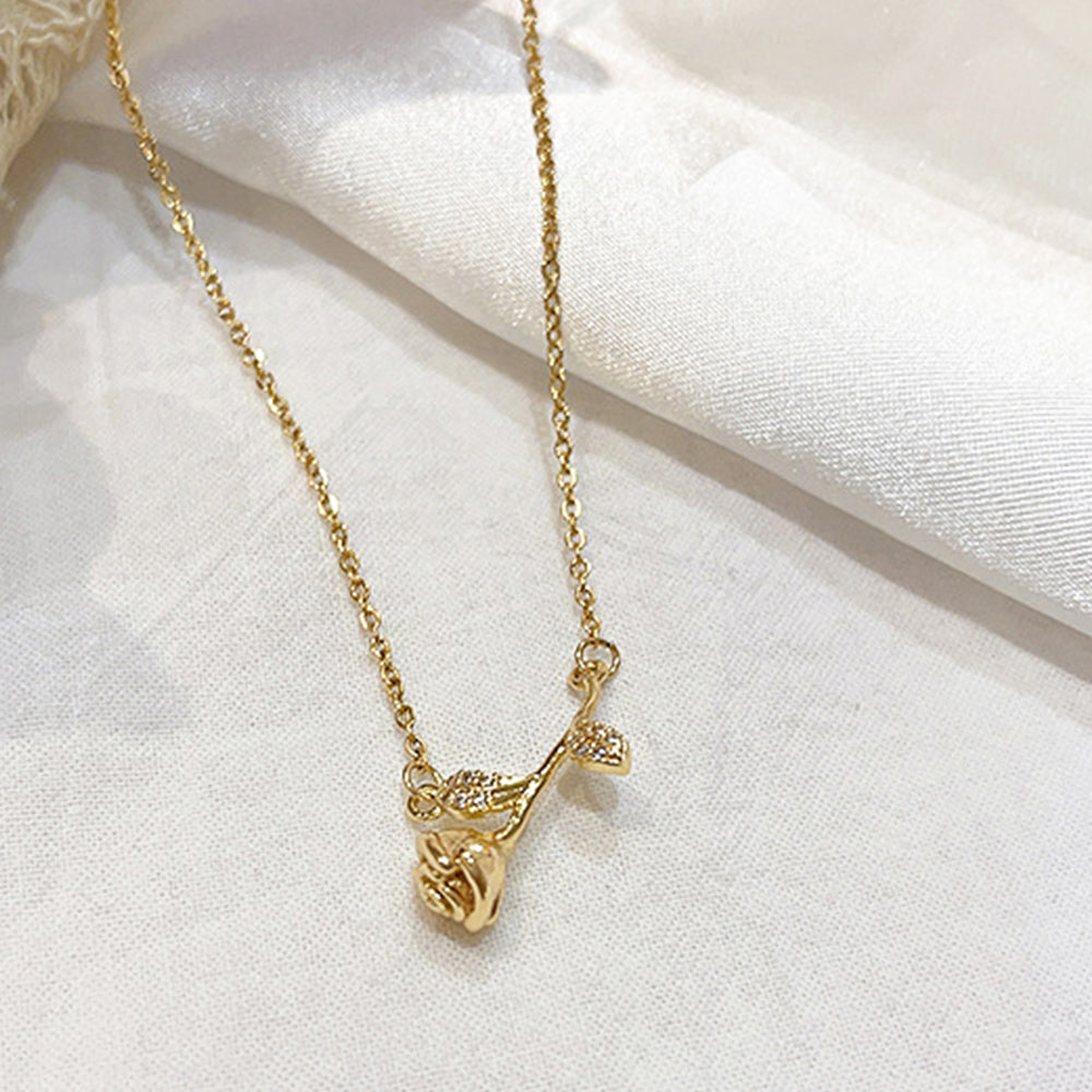 ネックレス バラモチーフ アクセサリー 詳細画像3