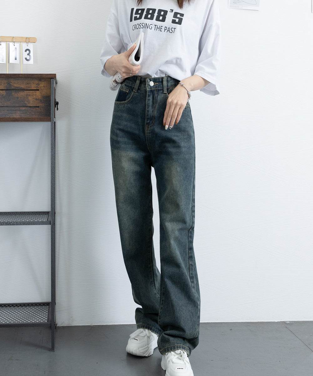 ヴィンテージデニムパンツ レディース 詳細画像6