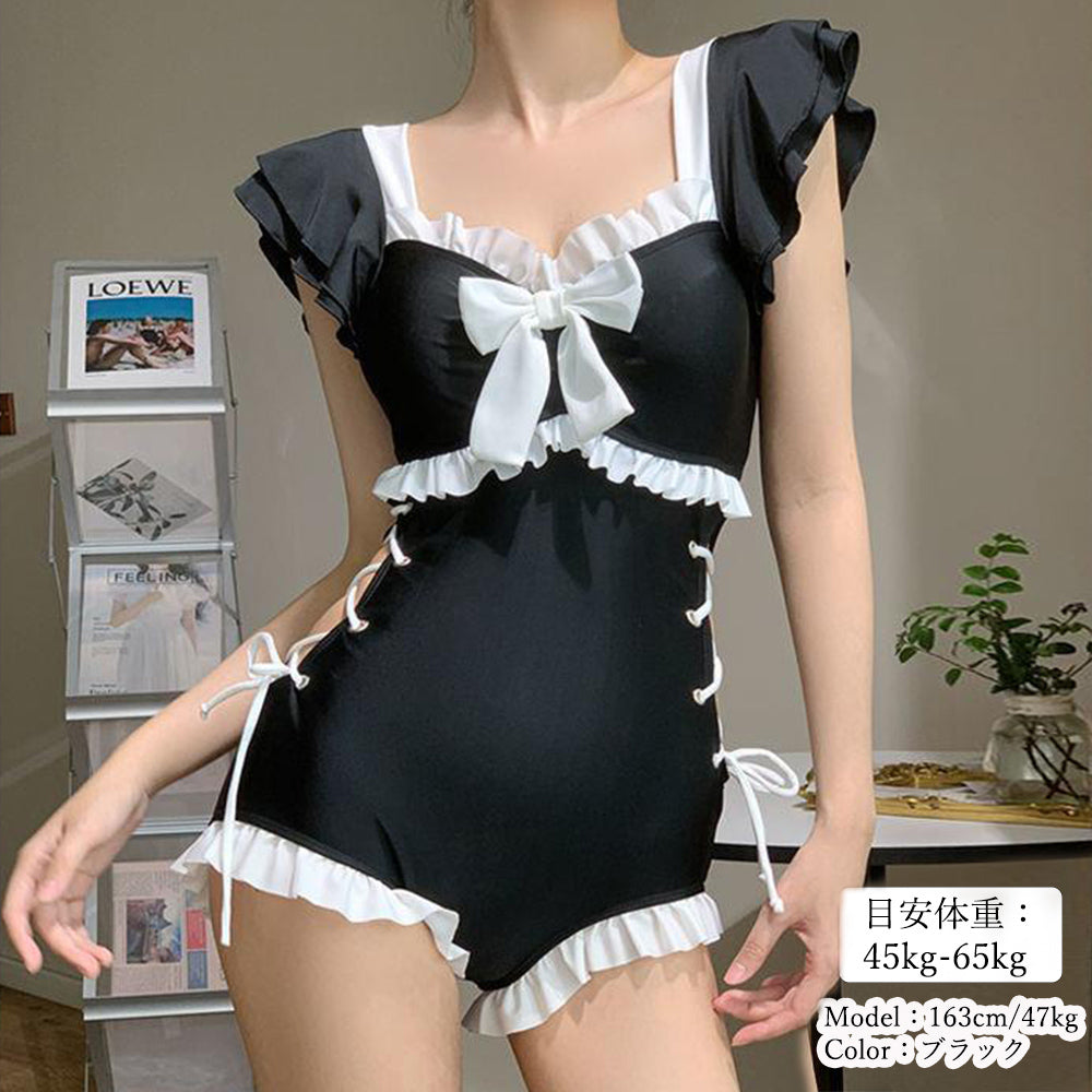 ワンピース水着 レディース モノキニ夏 詳細画像5