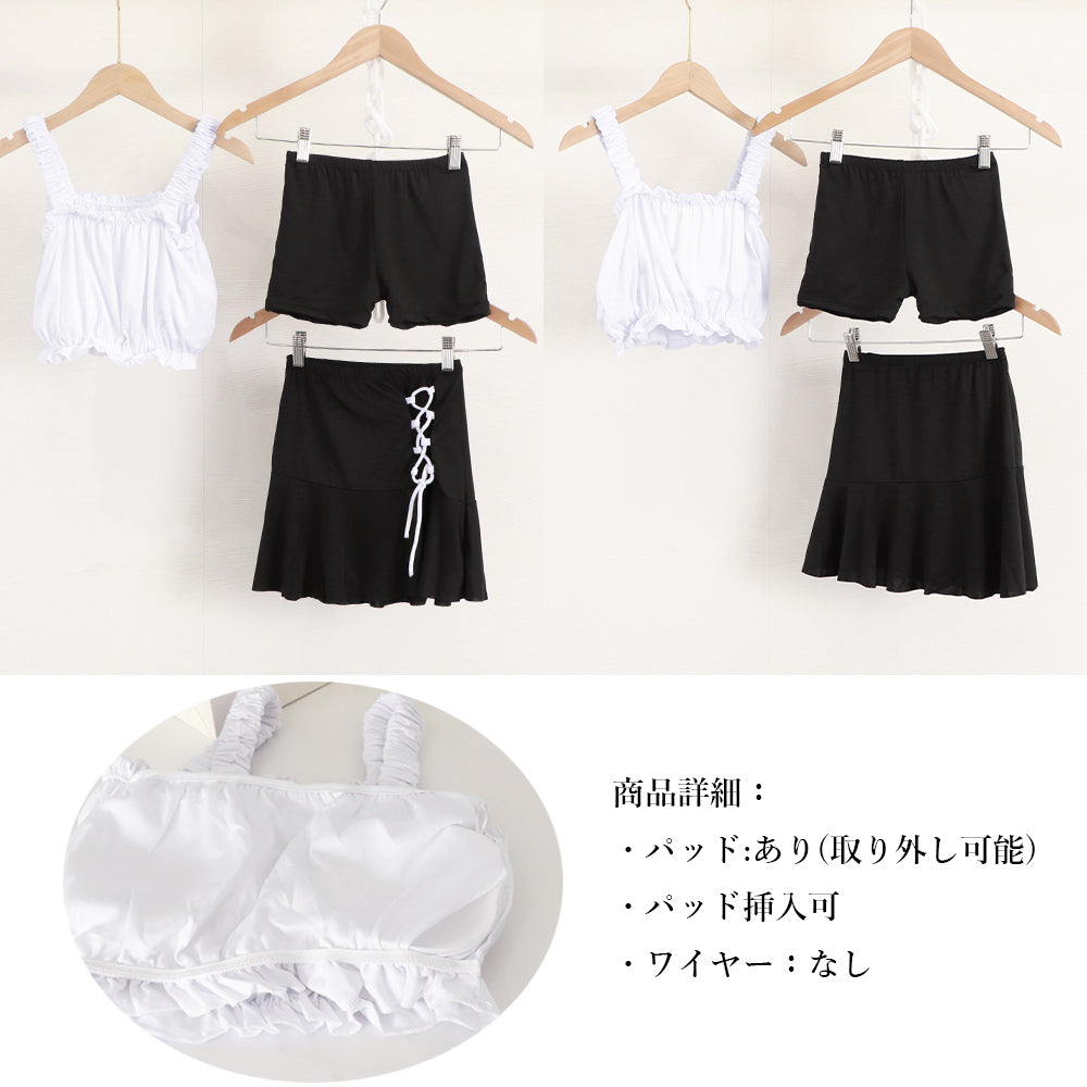 水着レディース ビキニスカート3点セット 詳細画像3
