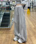 配色ラインスウェットパンツ ワイドパンツ レディースサイドラインルーズパンツ Y2Kイージーパンツ ヒップホップダンス衣装 スポーティパンツトラックパンツ美脚見え 90CHATY-001