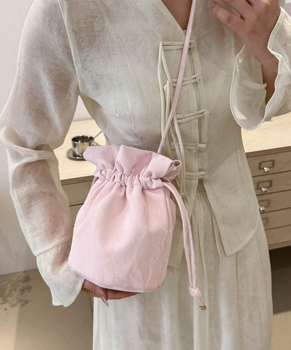 ミニショルダーバッグ 斜め掛け巾着バッグ