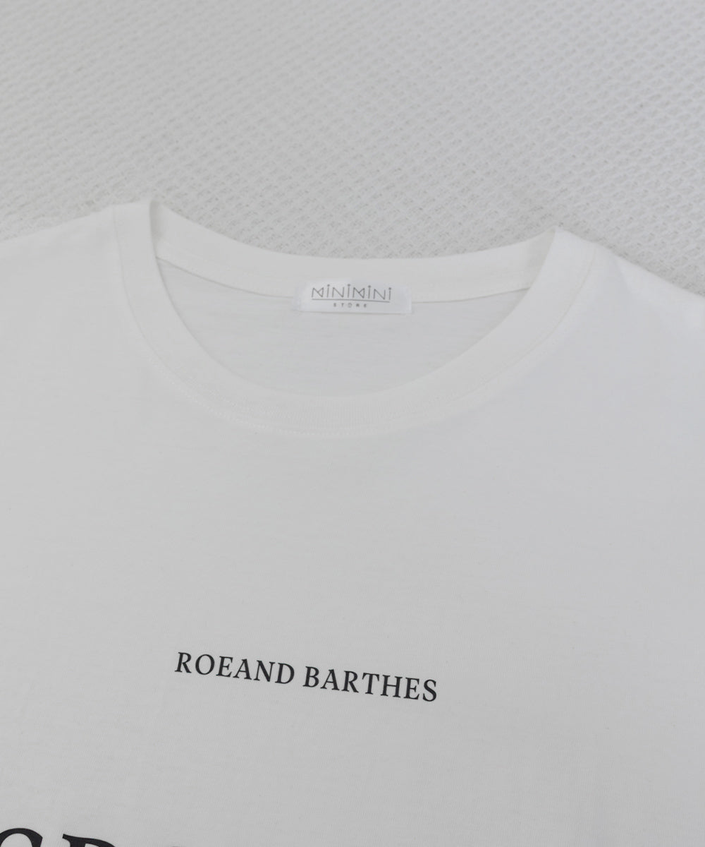 ロゴプリントTシャツ 半袖韓国風トップス 詳細画像22