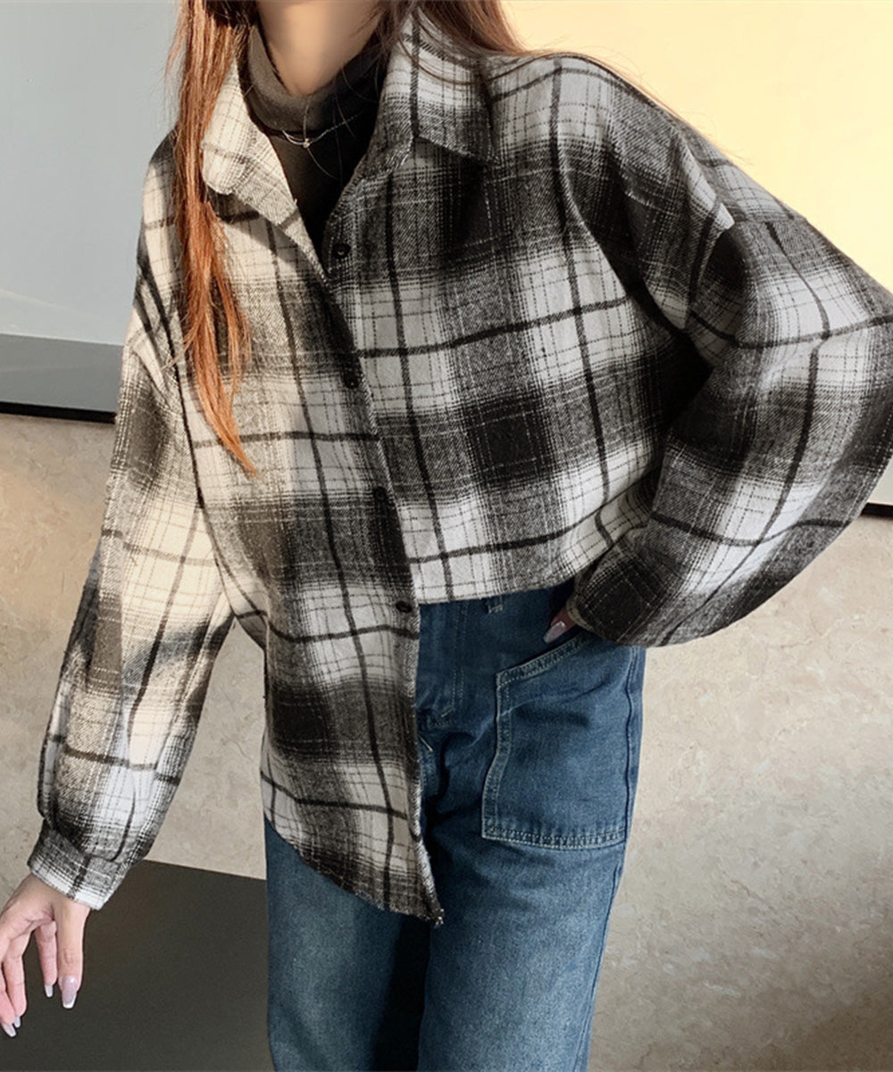 ビエラ起毛チェックシャツ 厚手ネルシャツ 詳細画像2