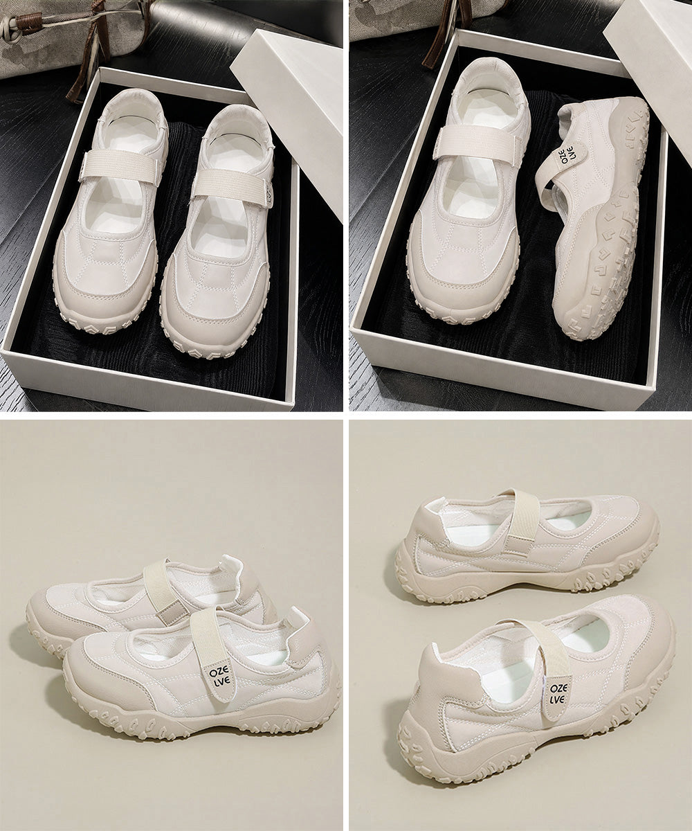 バレエコアスニーカーメリージェーン厚底靴 詳細画像19