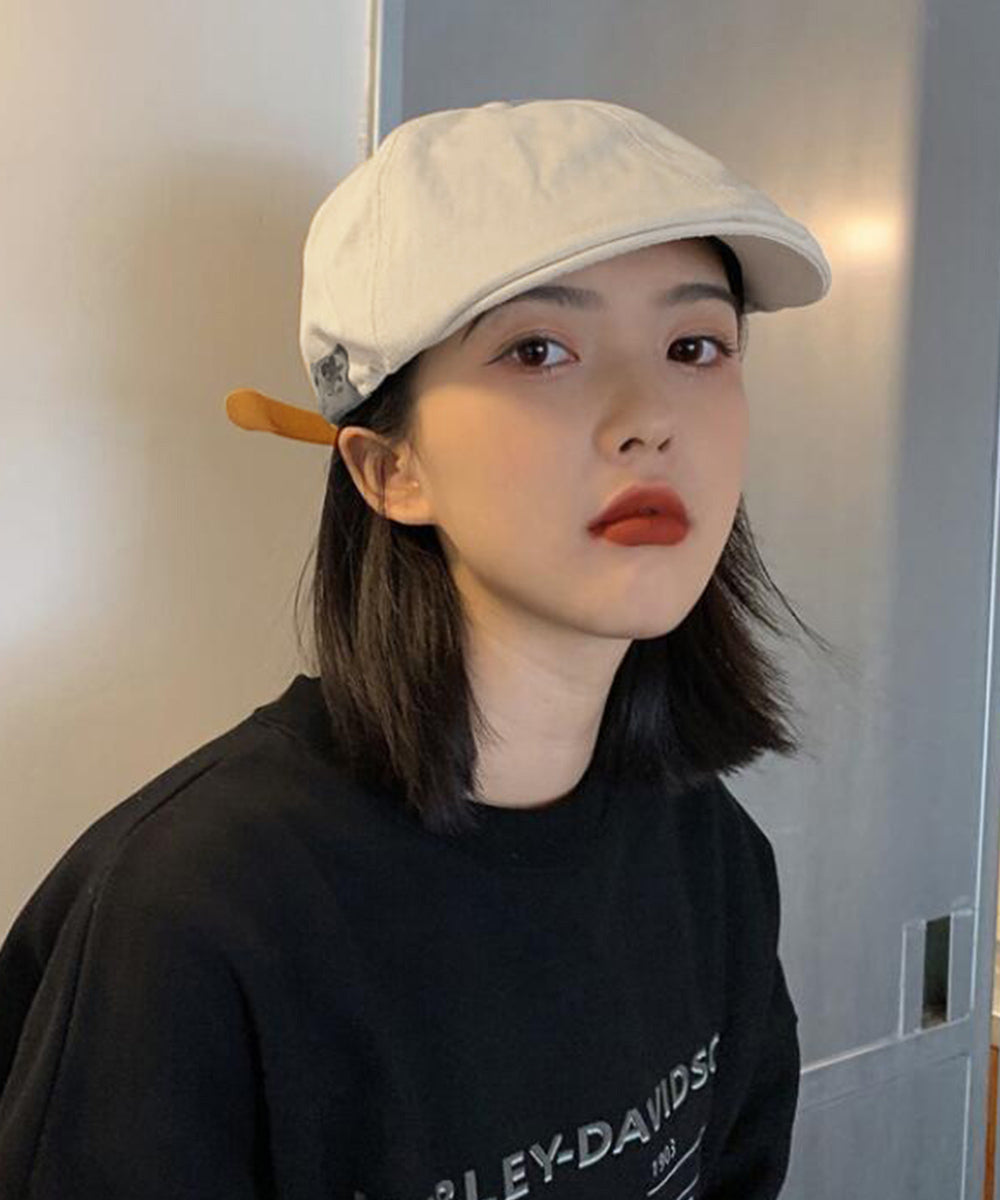 ワンポイントハンチング キャスケット帽子 詳細画像9