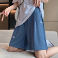ショートパンツ カジュアルパンツ 韓国風 プルシャンブルー