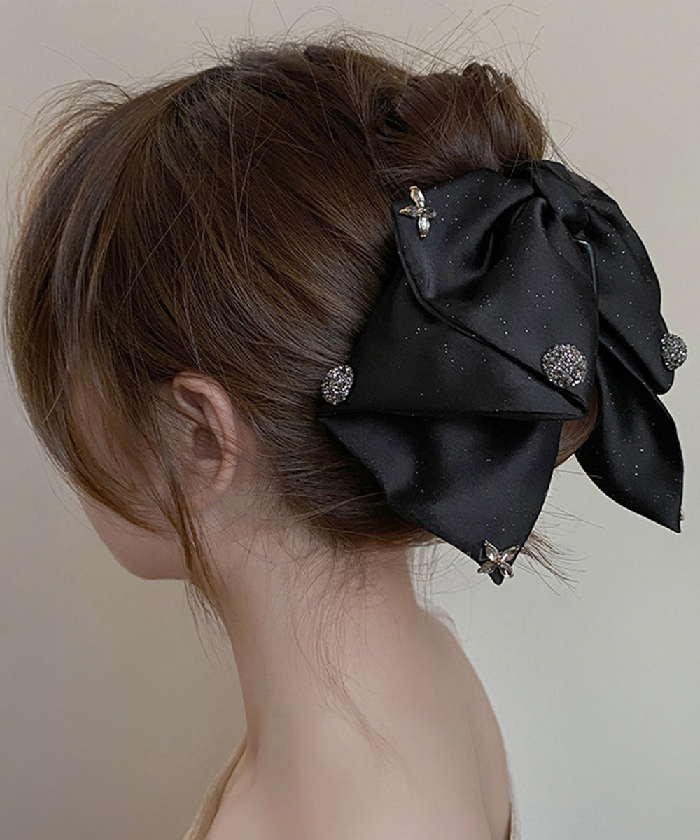 ヘップバーン風 ヘアクリップ レディース