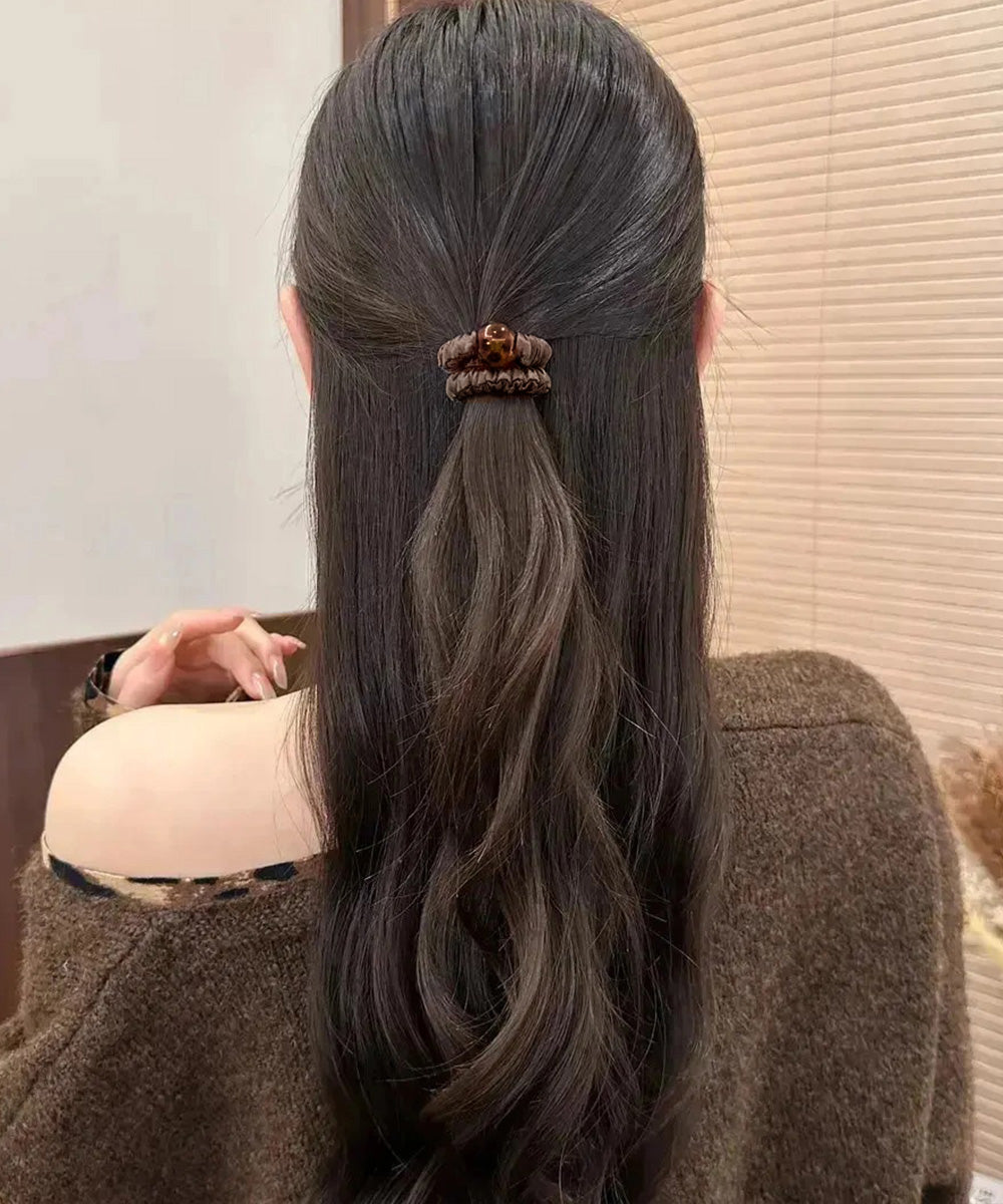 ヘアゴムヘアアクセサリー4色セット韓国風 詳細画像4