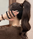 ヘアゴムヘアアクセサリー4色セット韓国風 詳細画像8