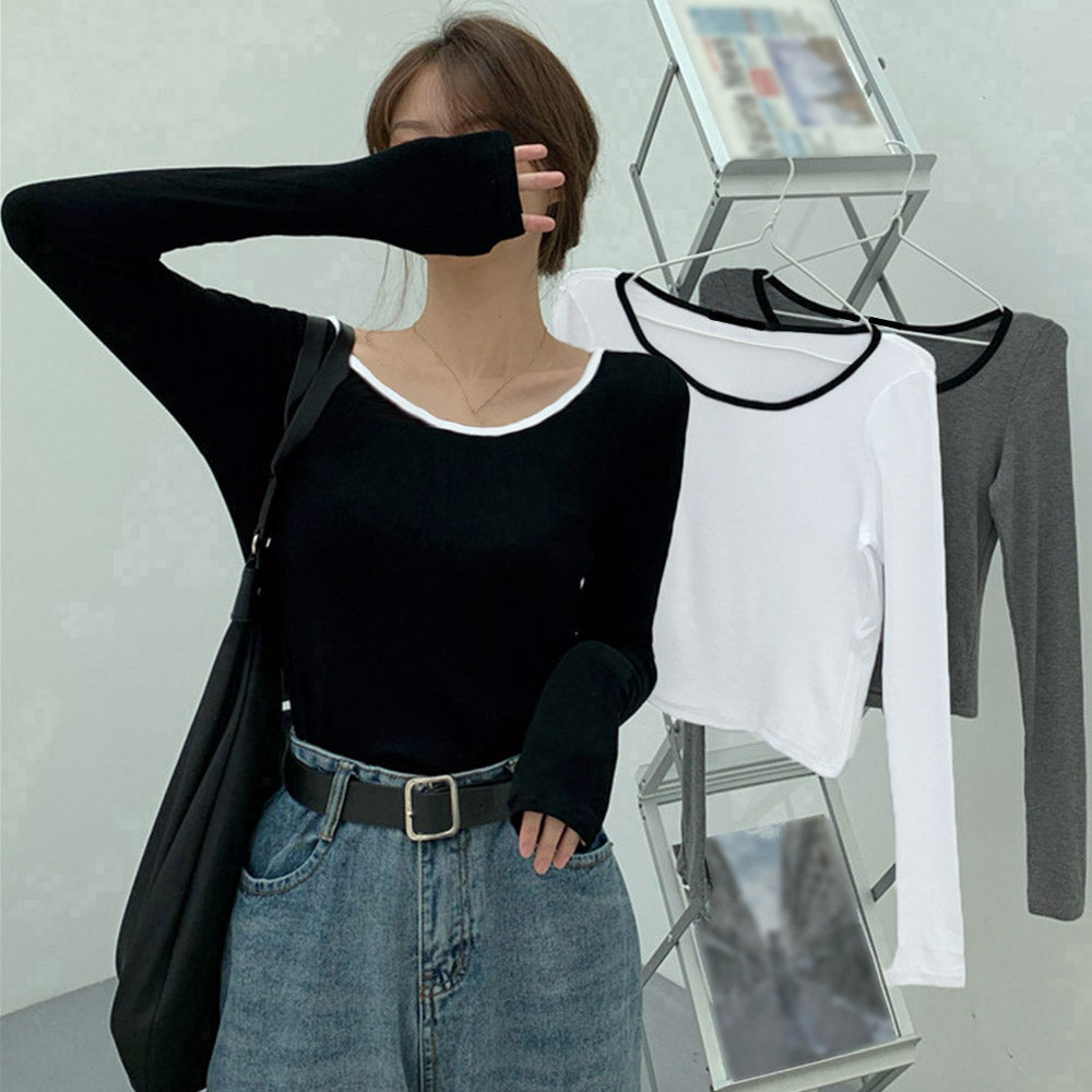 長袖Tシャツ レディース秋服 カットソー