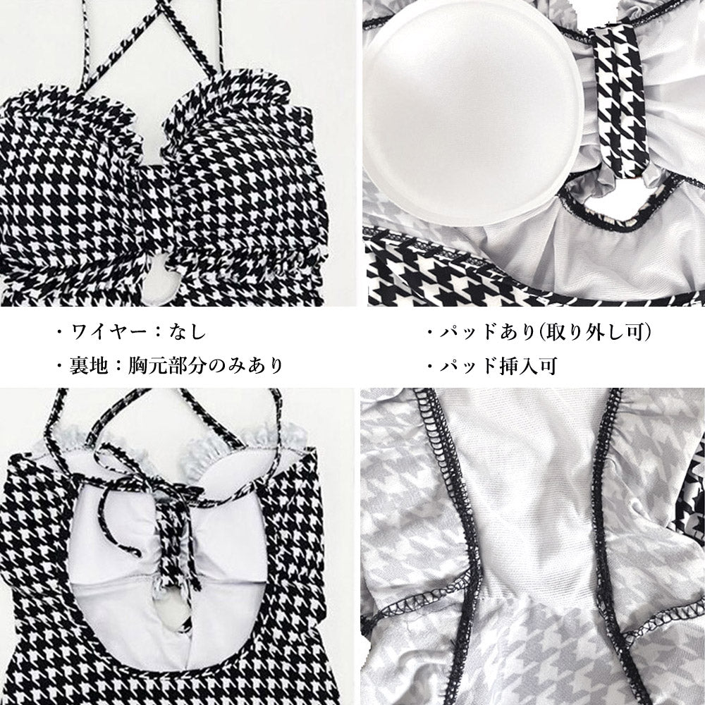 ワンピース水着 レディース モノキニ 夏 詳細画像4