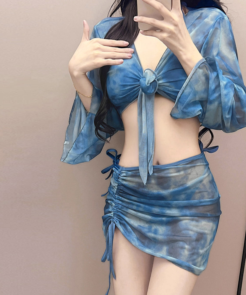 ビキニボレロカーディガンスカートセット 詳細画像4