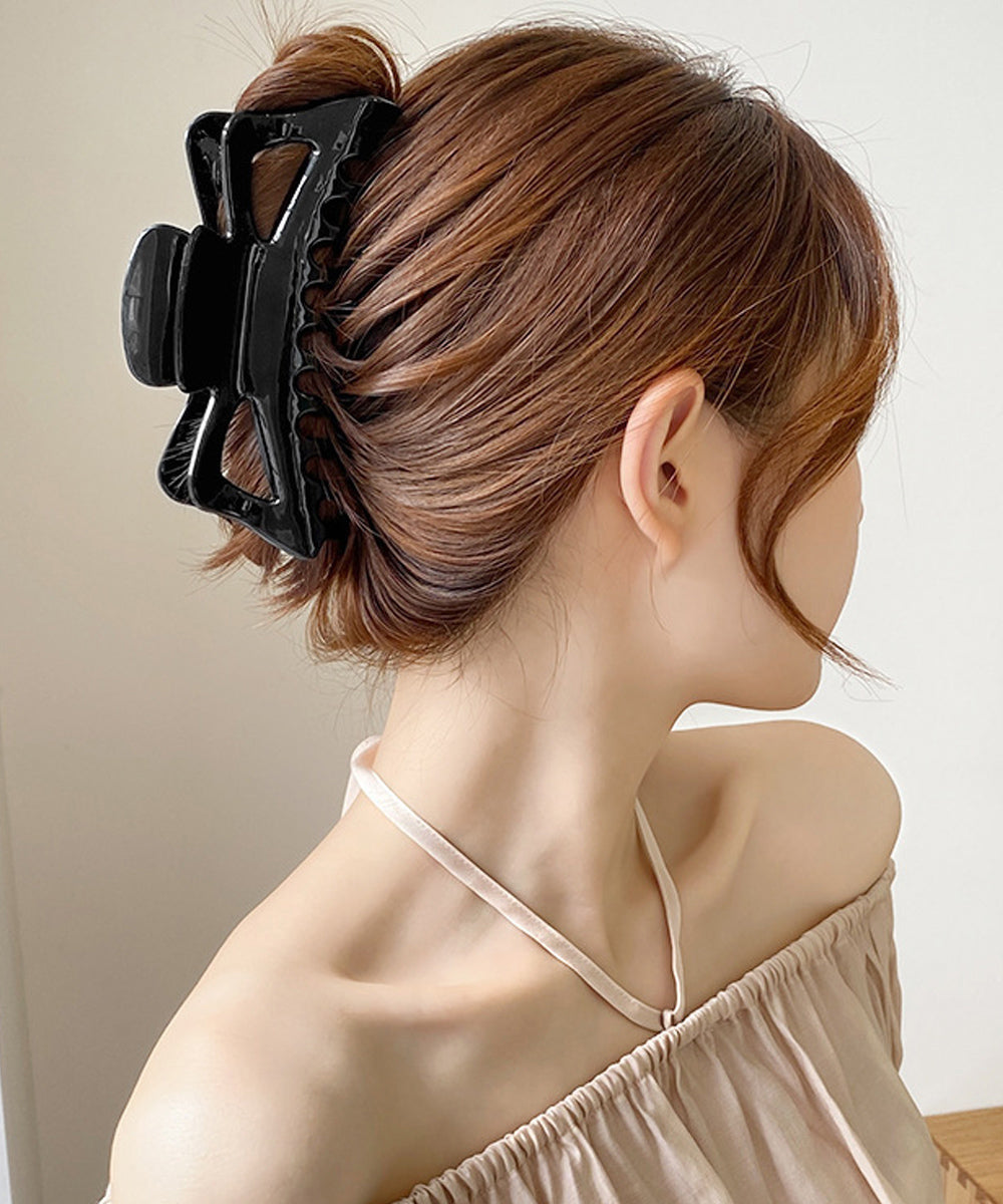 バンスクリップ ヘアクリップ レディース きれいめ ヘアアクセサリー 簡単ヘアアレンジ 大人可愛い おしゃれ フェミニン 巻き髪飾り プレゼント 演奏会 謝恩会 99BYSP-004