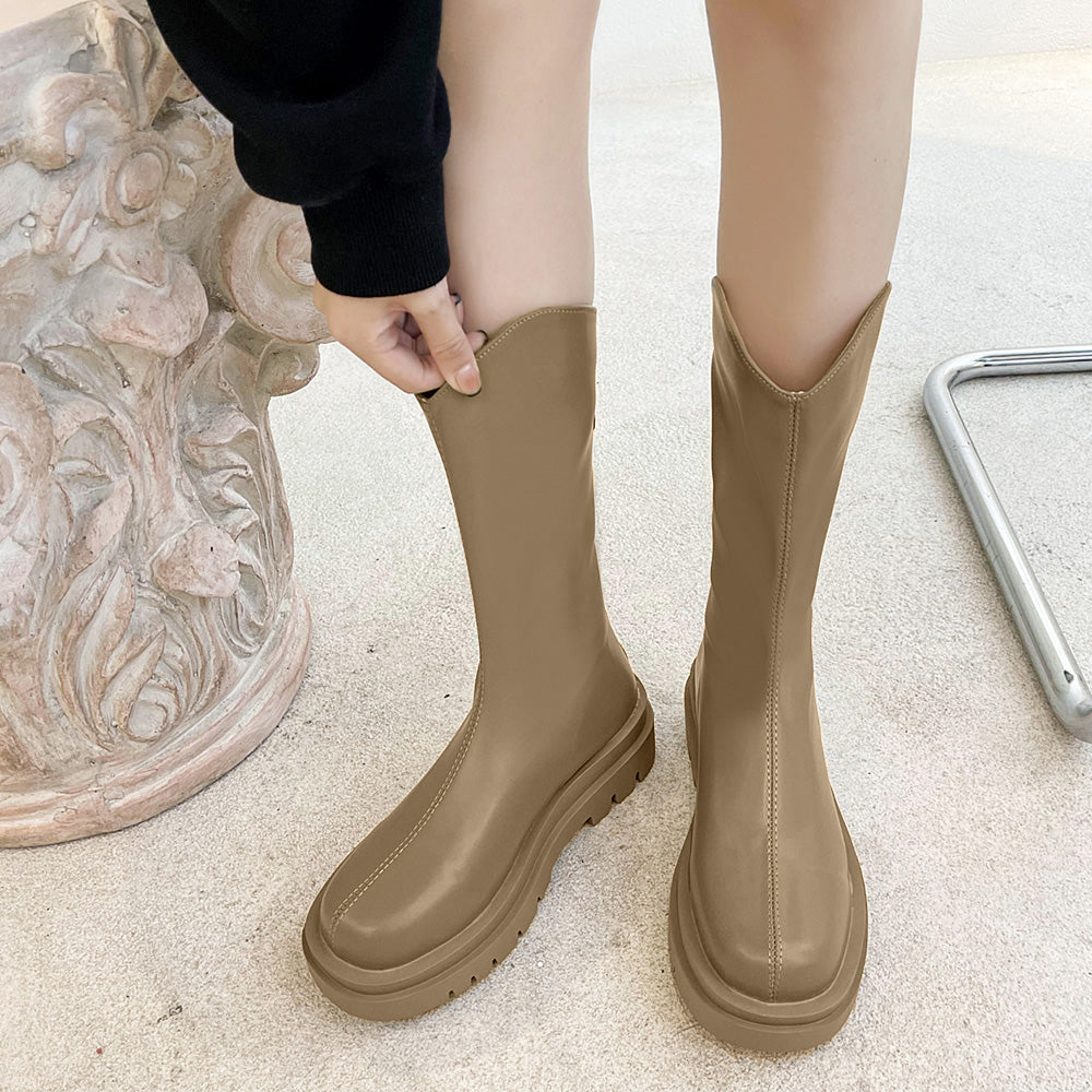 ロングブーツ ブーツレディース 靴 ベージュ