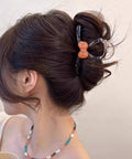 ヘアクリップ レディース リボン 韓国風 ヘアアクセサリー バンスクリップ 髪飾り 髪留め まとめ髪 オルチャン お洒落 大人 かわいい デート 雑貨グッズ 99JXSP-002