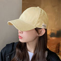 キャップ 英字ロゴ UV対策cap 韓国 ベージュ