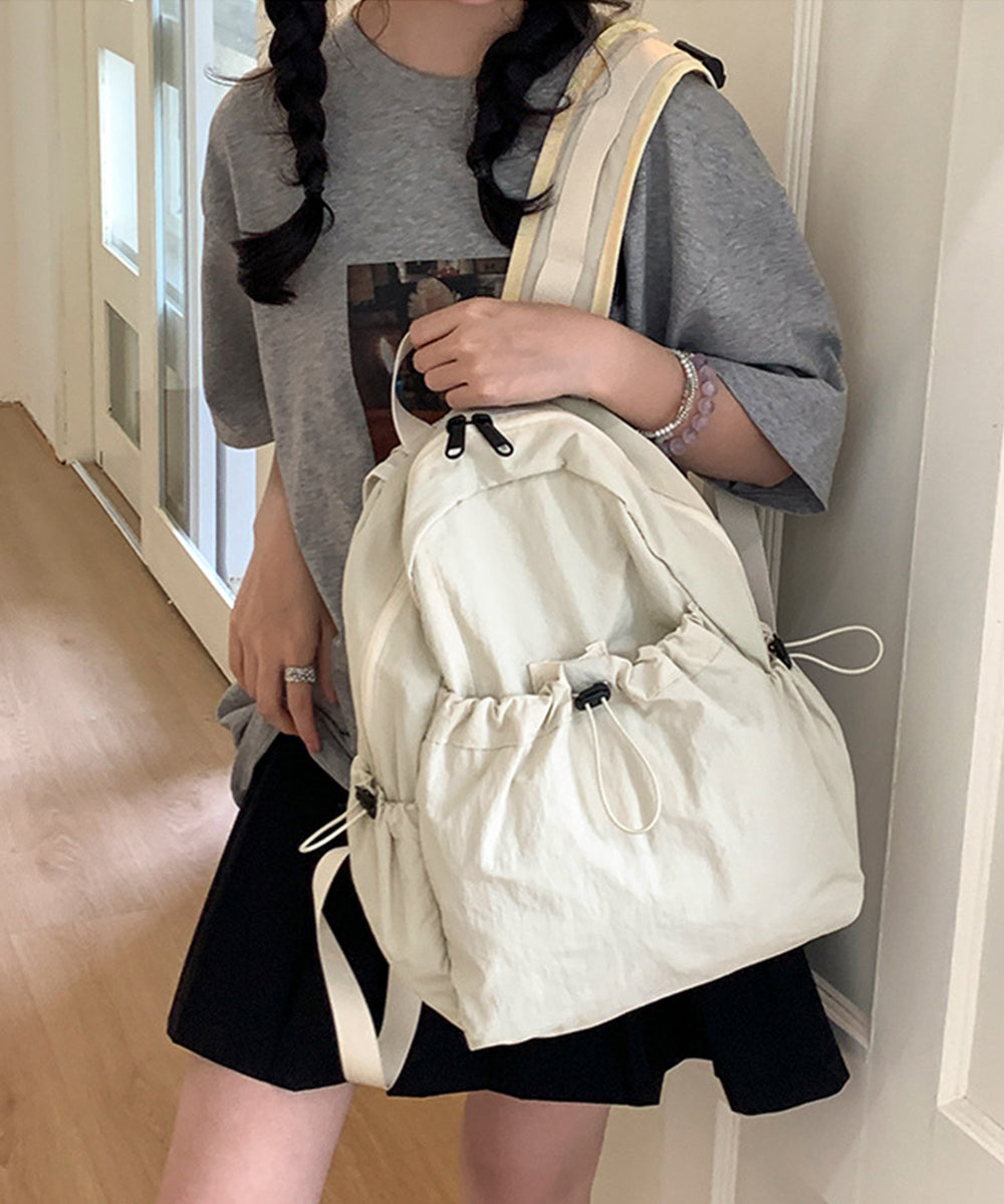 リュックサック レディース ナイロン無地 デイパック 内ポケット付き 軽い 通勤通学 カジュアル ユニセックス 背負いカバン 修学旅行 a4 アウトドア 99MHXB-001