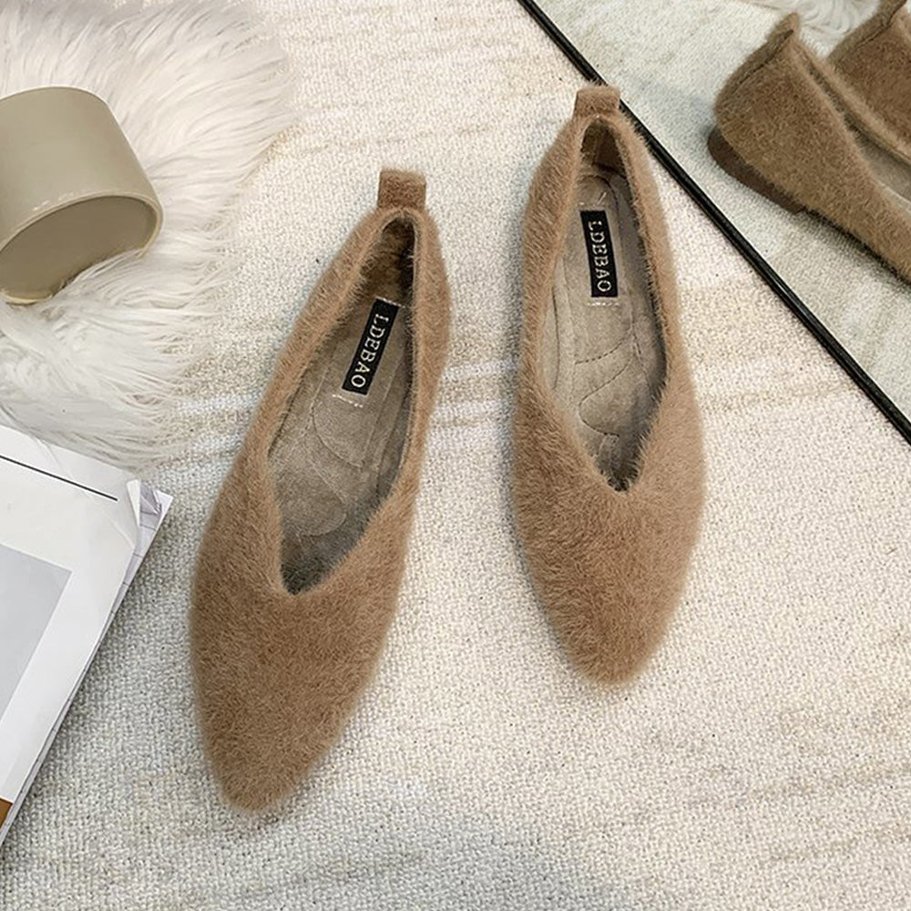パンプス レディース 靴 シューズ 浅口 ダークベージュ