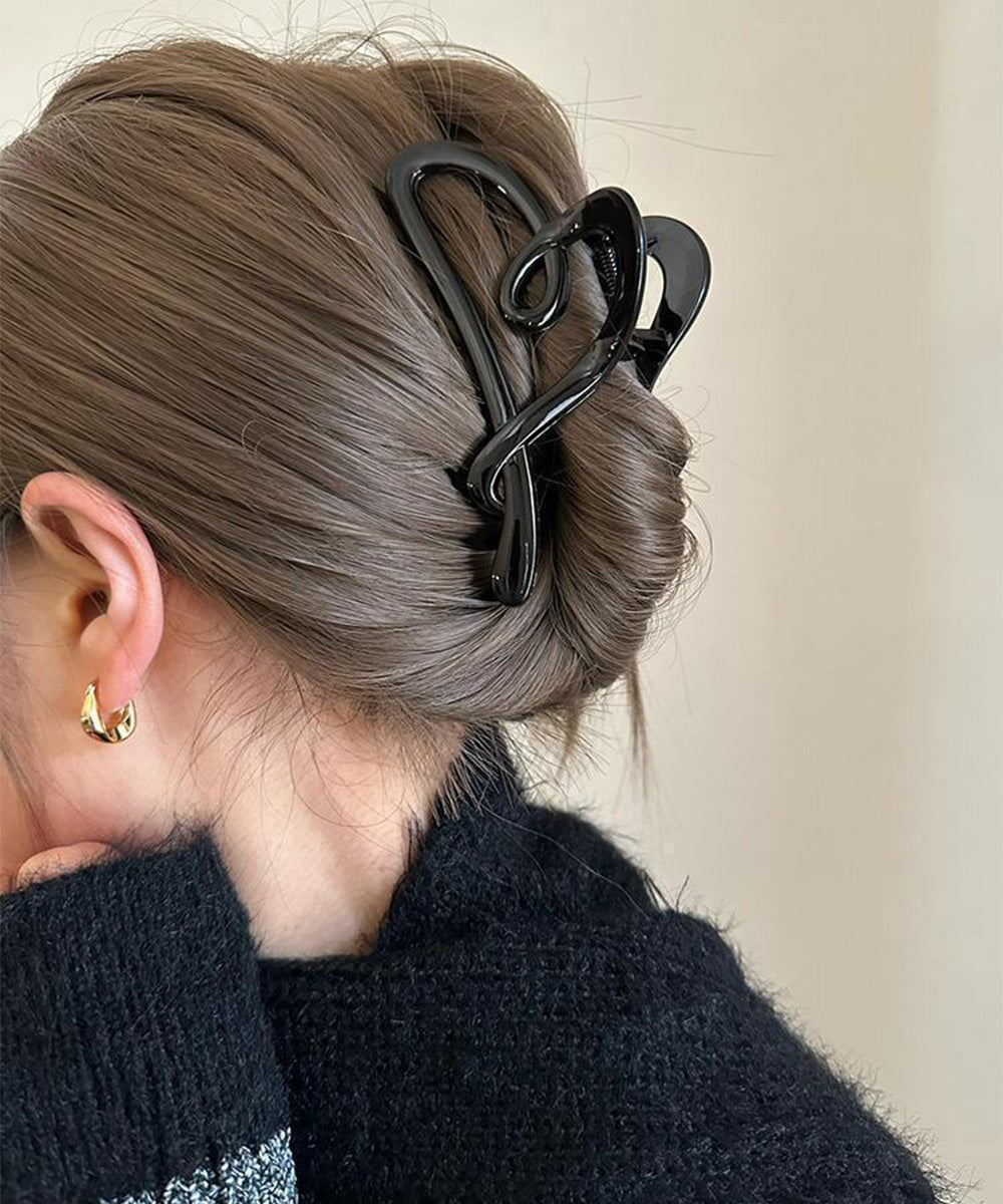バンスクリップ 大きめ ヘアクリップ レディース ヘアアレンジ 髪留め 髪飾り まとめ髪 おしゃれ 大人 可愛い オフイスカジュアル 誕生日 プレゼント 99TZSP-005